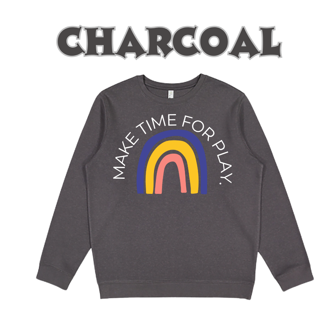 Rainbow Crew Neck Sweatshirt