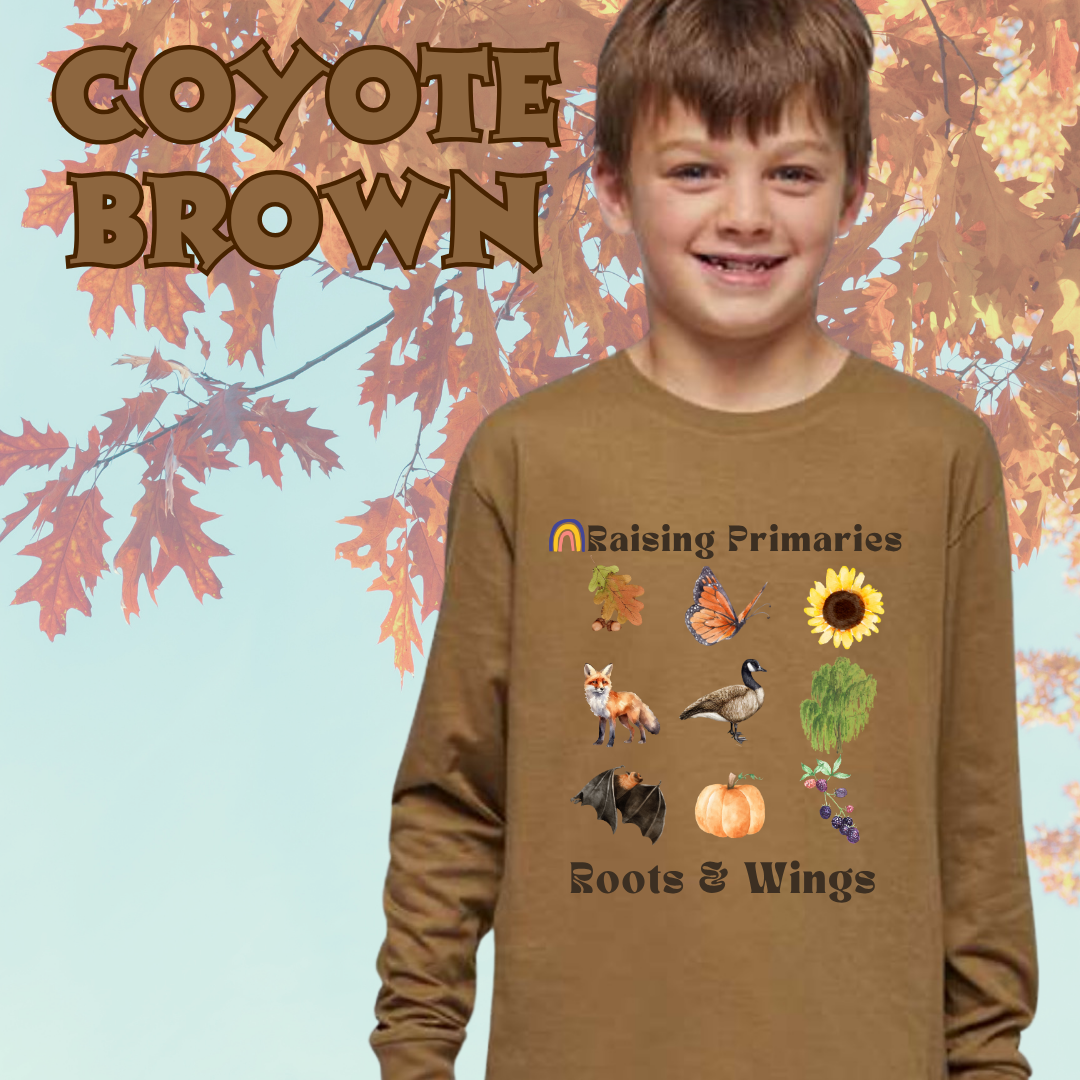 Fall Roots & Wings Long Sleeve Tee