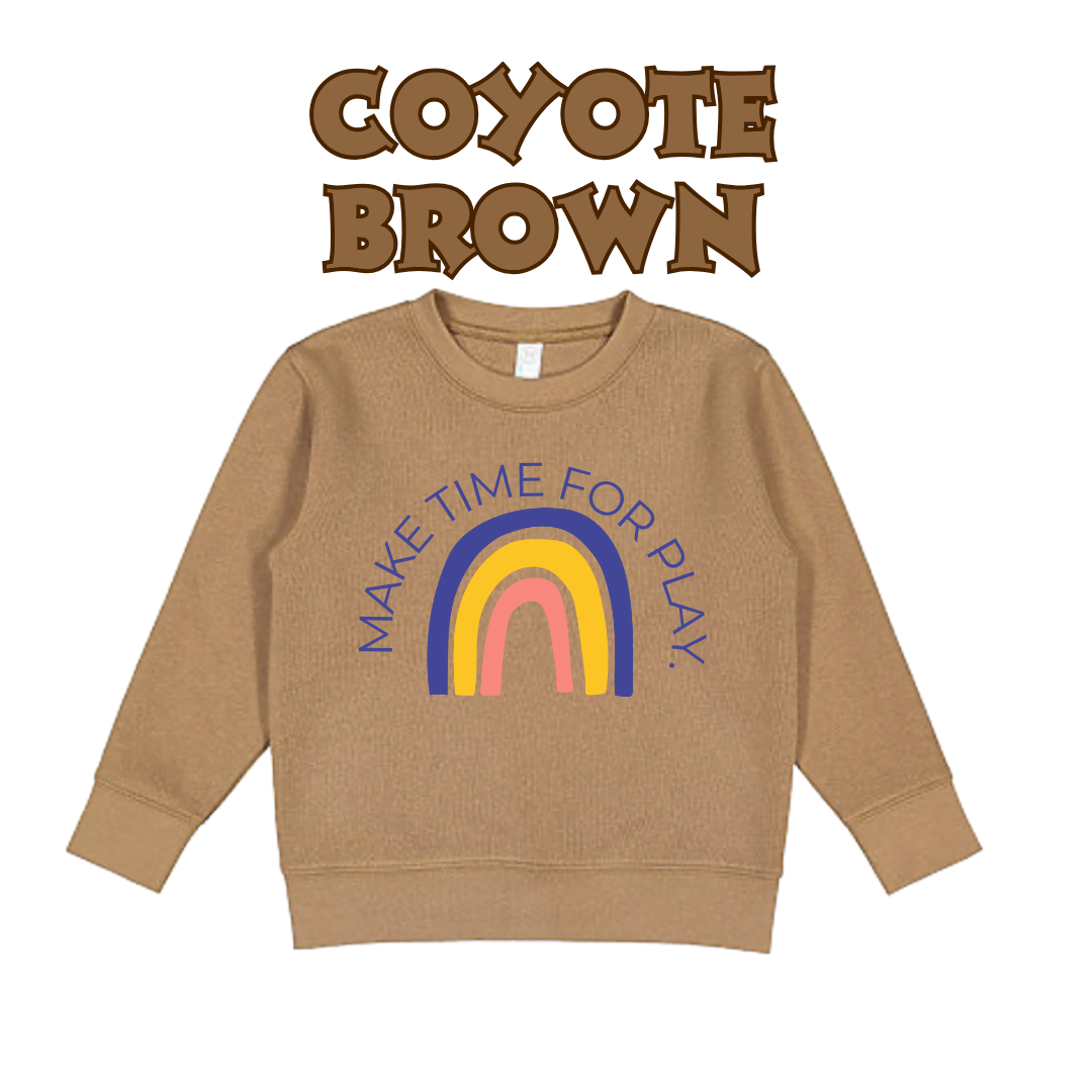 Rainbow Crew Neck Sweatshirt