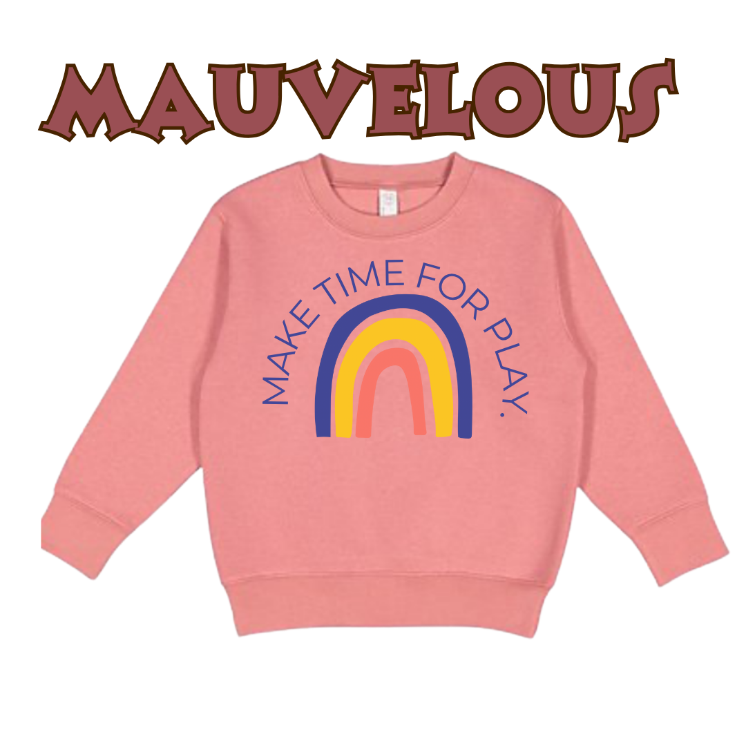 Rainbow Crew Neck Sweatshirt