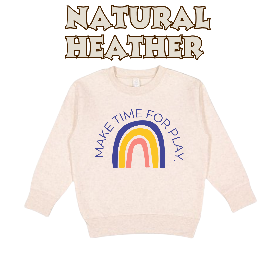 Rainbow Crew Neck Sweatshirt