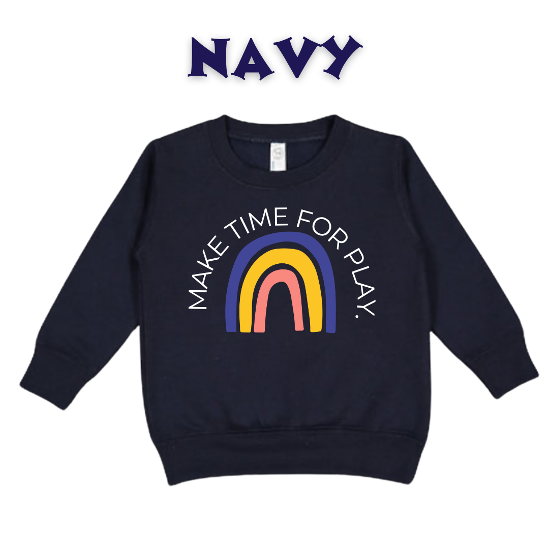 Rainbow Crew Neck Sweatshirt